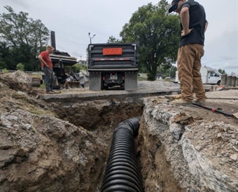 Old Storm Sewer Line Replacement