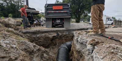 Old Storm Sewer Line Replacement