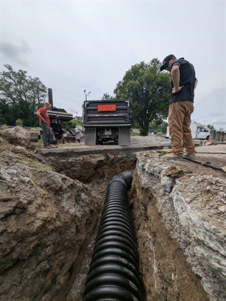 Old Storm Sewer Line Replacement