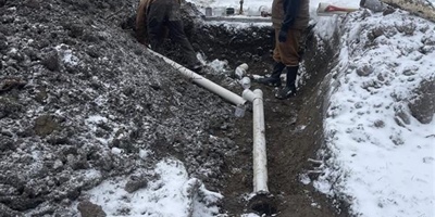 Installing an Inlet Line