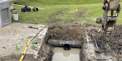 Replaced Catch Basin