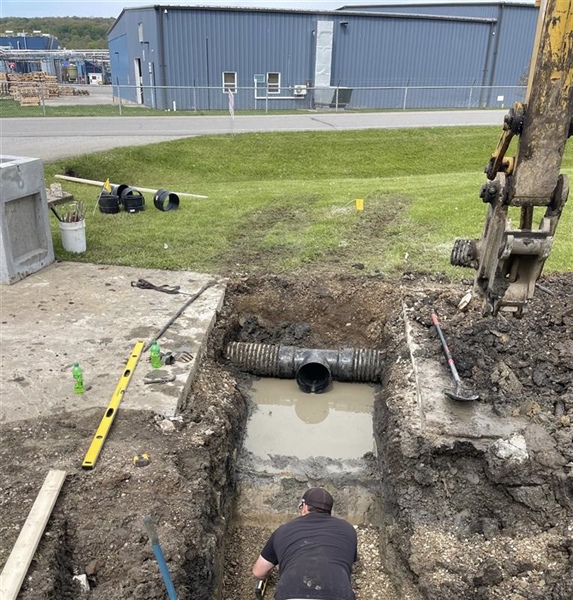 Replaced Catch Basin